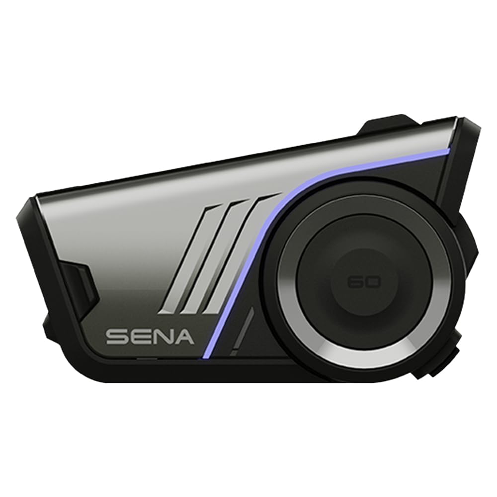 Photo 1 of Sena 60S Motorcycle Communication Headset with Wave, Mesh, and Bluetooth Intercom, 2nd Generation Sound by Harman Kardon
