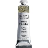Williamsburg Artist Oil Colors, French Ardoise Gray, 37 ml Tube | Artist grade oil paint delivering rich texture, high pigment load, and distinctive handmade character.