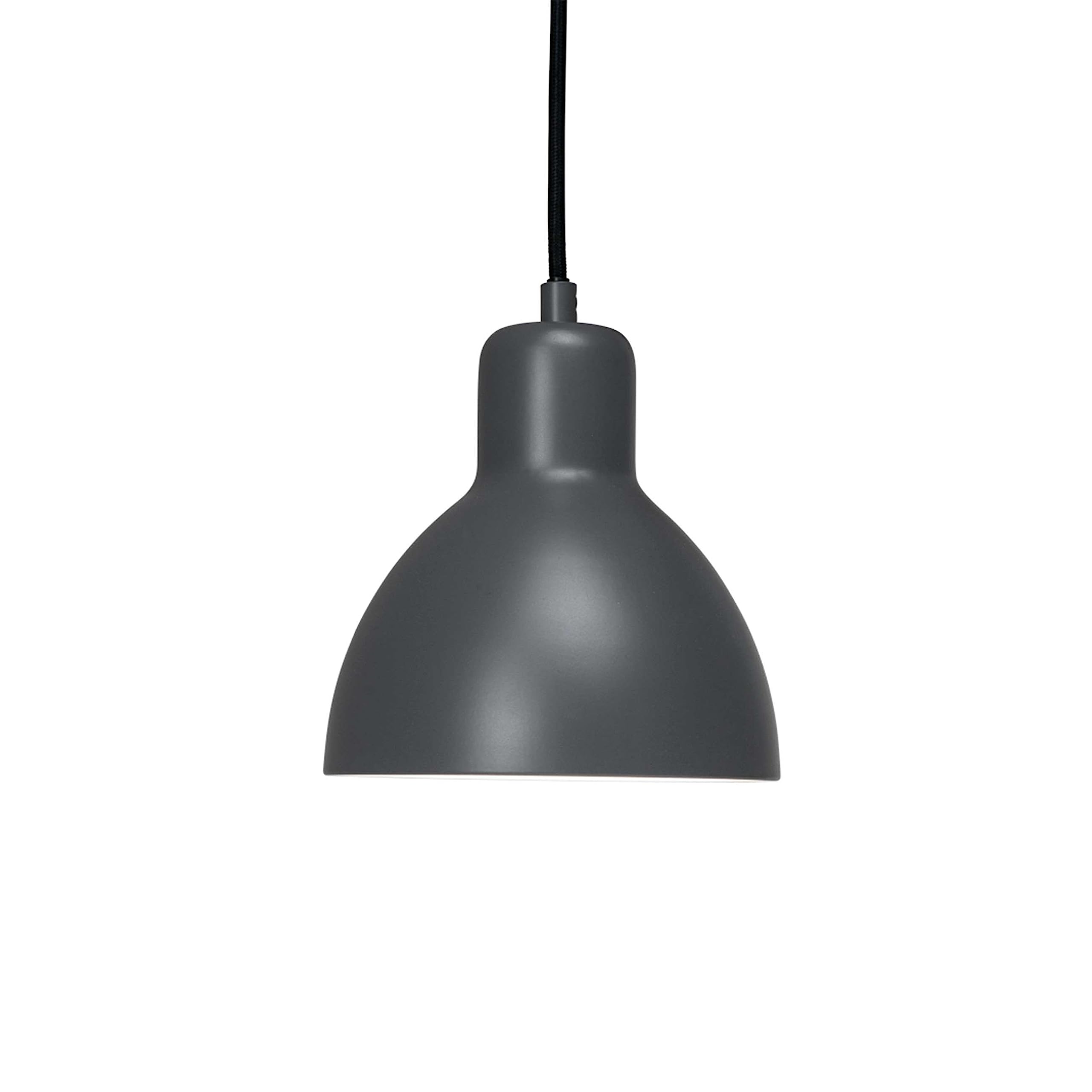 Dyberg Larsen Skagen Hanging Pendant Light, 16 cm Diameter, Matt Grey