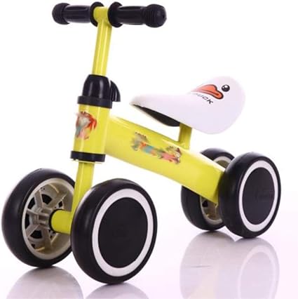 Pas De Pedale Voiture Balance Bebe Jouets Rides Pour 12 36 Mois Balance Bebe Premier Velo Ou Cadeau D Anniversaire Voitures Pour Bebes Jaune Amazon Fr Bebes Puericulture