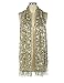 kayamiya Women's 1920s Scarf Sequin Deco Fringed Wedding Cape Evening Shawl