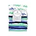 Carters 6 pk Washcloth - Alligator Green