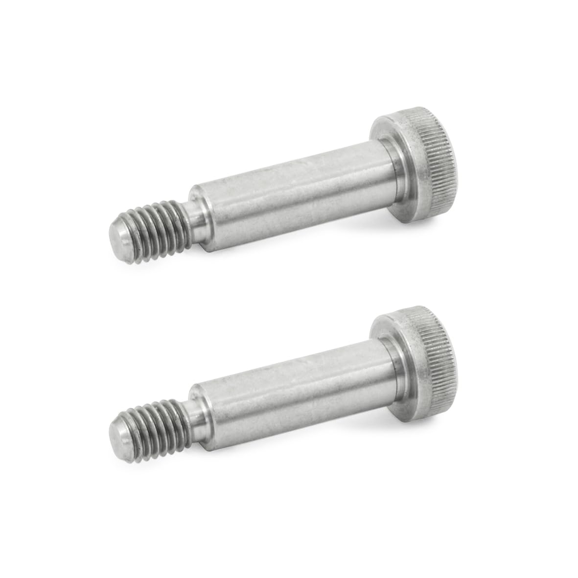 Ganter Elements | Pass Screws with Cuffs – ISO 7379/Stainless Steel, Silver, ISO 7379-6-M5-60-NI