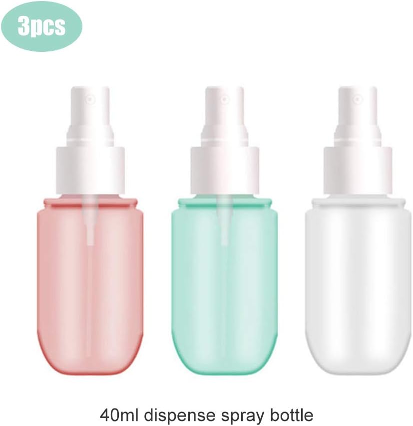Volking Spray bottle 40ml clear empty atomizer refillable fine mist perfume atomizer travel atomizer bottles 3pcs