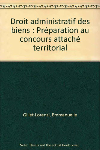 Droit administratif des biens
