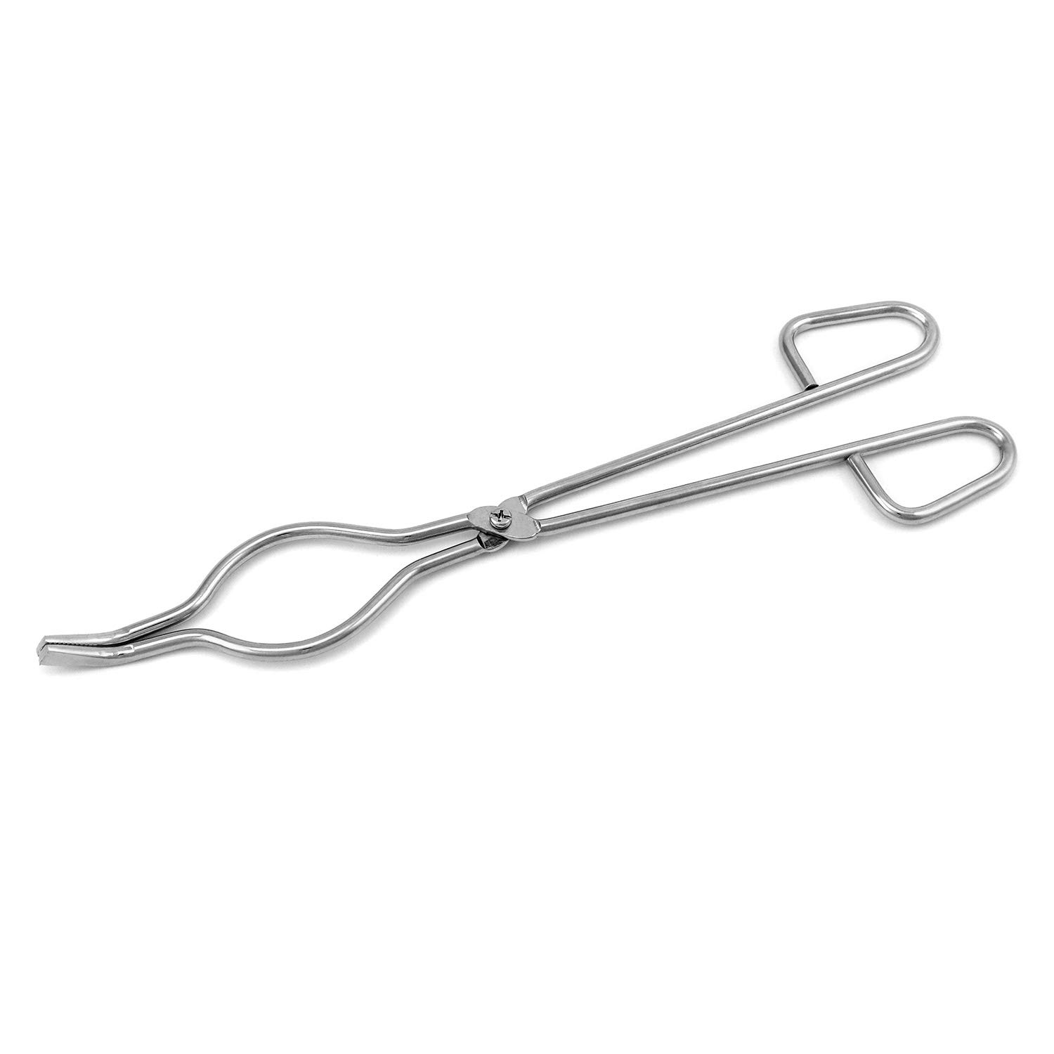 QWORK® Crucible Tongs, 12" Stainless Steel Professional Grade Crucible Kit
