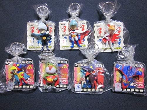 Amazon 科学忍者隊ガッチャマン 健 ジョー ジュン 甚平 竜 ベルクカッツェ ゴッドフェニックス フィギュアキーホルダー全7種 フィギュア ドール 通販