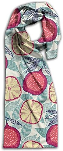 Fruit Pomegranate Scarf Big Oblong Long Scarves Checked Shawl Blanket For Decor Wedding For Women Or Men In Autumn