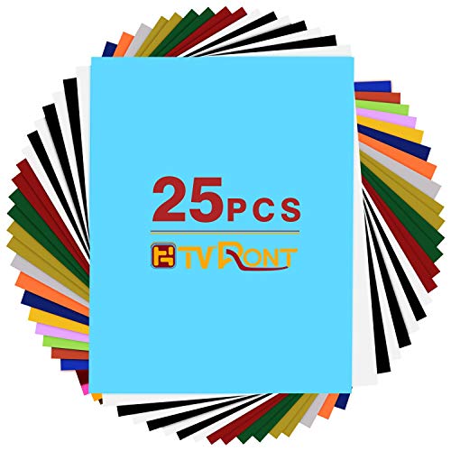 HTV Heat Transfer Vinyl Bundle - 25 Pack 12