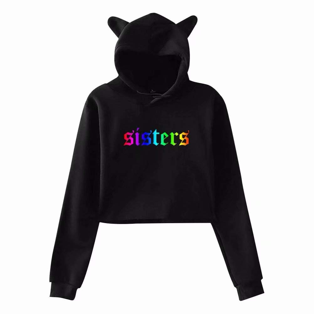 sisters hoodie rainbow