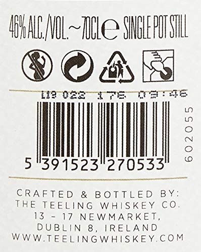 Teeling Whiskey Single Pot Still Irish Whiskey Whisky (1 x 0.7 l) – Bild 7