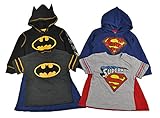 Batman Vs Superman Little Boys Hoodie T-shirt & Cape 3pc Set