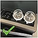 Hombae Oven Stove Knob Covers, Upgraded Version Clear View Easy Set up Universal Design, Baby Child Toddler Kitchen Safety (4 PCs Set for Small Stove Knobs)