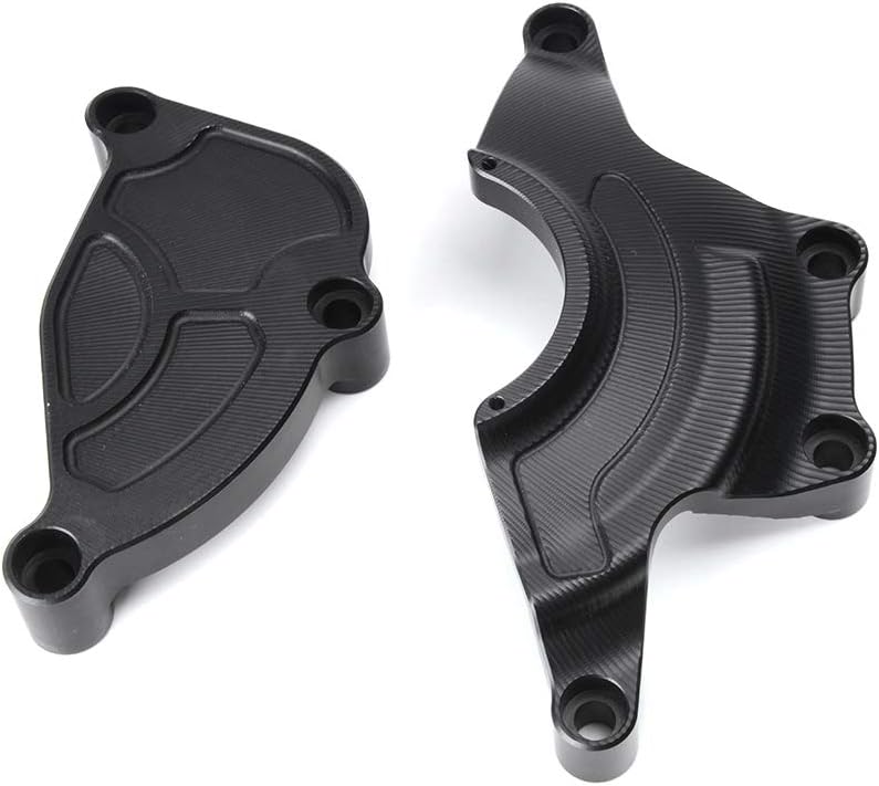 MOTO4U Motorcycles Engine Protective Cover Sliders Frame Slider Engine Case Slider kits (pair of 2) For R1 2015 2016 2017 2018 Black