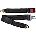 HIFROM Seat Safety Belt - Length Adjustable Car 2 Point Seat Saftey Belt Harness Kit for Single Double Seat Go Kart UTV Buggie