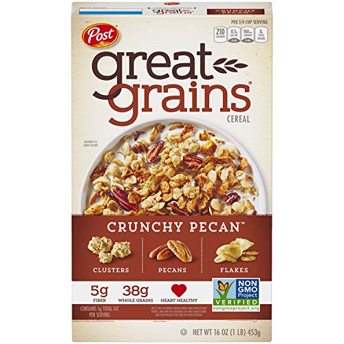 Post Great Grains Crunchy Pecan Whole Grain Cereal, 16 Ounce - //coolthings.us