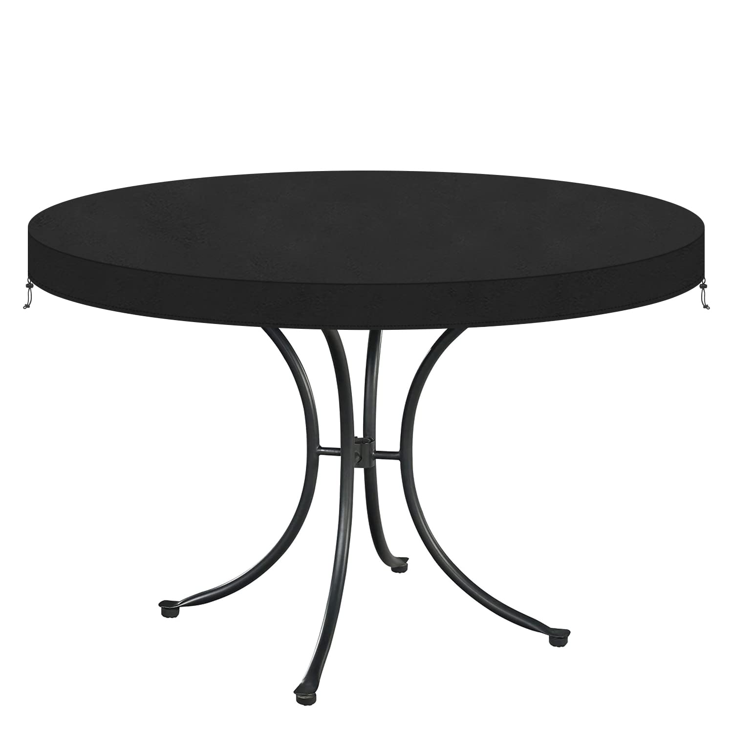 VANSHEIM Garden Table Top Covers Furniture Cover for Patio Coffee Side Oxford Fabric Ø122x10cm, VSH38-43