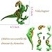 Bstaofy 8 PCS Colorful 5'' Dinosaur Jurassic Park Playset, Mini Dinosaur Building Blocks Toy Playset ABS