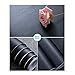 Black Wood Contact Paper 11.8" X 78.7" Decorative Self-Adhesive Film for Furniture Surfaces Easy to Clean Easy to Clean Thickening Upgrade Increase Stomata and Reduces Bubble Generation primary