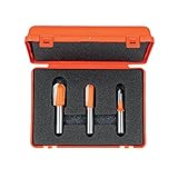 CMT 814.501.11 3-Piece Round Nose Set, 1/2-Inch Shank