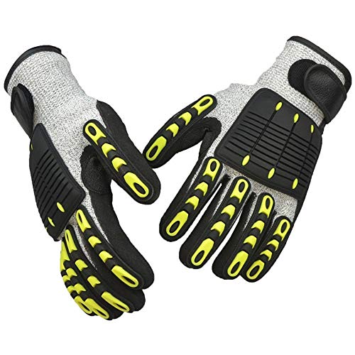 LLDDP Gloves Mechanical Shockproof Gloves CutProof wearResistant Anti