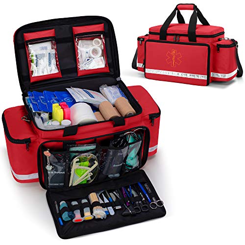 Trunab Emergency Responder Trauma Bag Empty, Professional First Aid