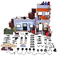 RAVPump Minifigure Weapons, Desert Battle Toy Weapons Military Army Weapons and Accessories Set for Kids Military Building Blocks Toy - Compatible with Major Brands Minifigures