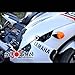 Shogun Yam YZF-R6 R6 2008 2009 2010 2011 2012 2013 2014 2015 2016 Black PA2 No Cut Frame Sliders Fits ABS & NON ABS Models - 715-6349 - MADE IN THE USA