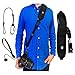 Dupe Accessories Quick Release Camera Neck Strap w/Lens Cap Leash, Safety Tether and Tripod Compatible
