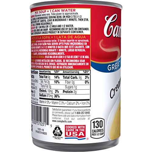 5 Campbells+Condensed+Cream+Chicken+Soup