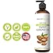 Sweet Almond Oil, 16 oz - (Food Grade) 100% Pure, Hexane Free, Cold Pressed Therapeutic Carrier Oil & All Natural Moisturizer for Massage, Skin, Hair Growth, Cuticles & Cooking, by RejuveNaturals