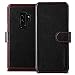 Galaxy S9 Plus Case :: VRS :: Drop Protection Cover :: Classy Slim Leather Wallet:: ID Credit Card Slot Holder for Samsung Galaxy S9 Plus (Layered Dandy - Black)