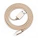 Ipone Cable,4FT Lightning Cable Nylon Braided -[Apple MFi Certified] Series - for iPhone 6S Plus 6 Plus SE 5S 5 iPad iPod (Gold)