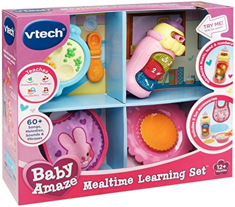 vtech baby amaze mealtime learning set