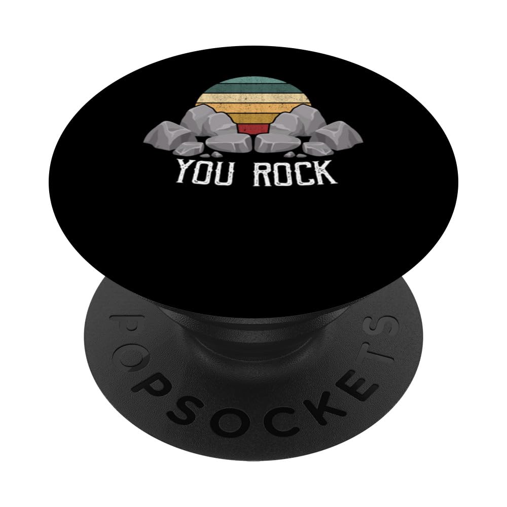 Mineral Collecting Design for Crystal Rock Collecting PopSockets Swappable PopGrip