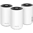 TP-Link Deco AXE5400 Tri-Band WiFi 6E Mesh System(Deco XE75 Pro) - 2.5G WAN/LAN Port, Covers up to 7200 Sq.Ft, Replaces WiFi Router and Extender, AI-Driven Mesh, New 6GHz Band, 3-Pack (Renewed)