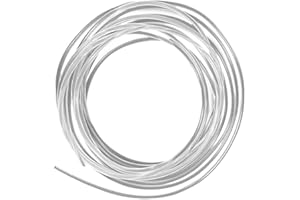 Jejavu 25' Vinyl 3/16" Outdoor Patio Sling Spline Replacement Awning Cord for Sling Chair Spline.180