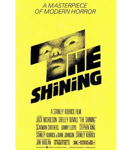 Targa In Metallo QIIXIIP 30x20 Cm – Poster Retrò The Shining – Cartello Vintage Per Parete Da Bar, Ufficio, Casa