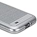 Case-Mate Carbon Fiber Argento Case for Samsung Galaxy S4 - Retail Packaging - Silver