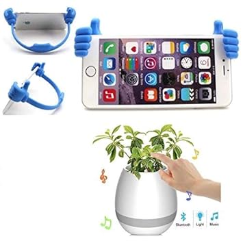 thumbs up plant pot speaker