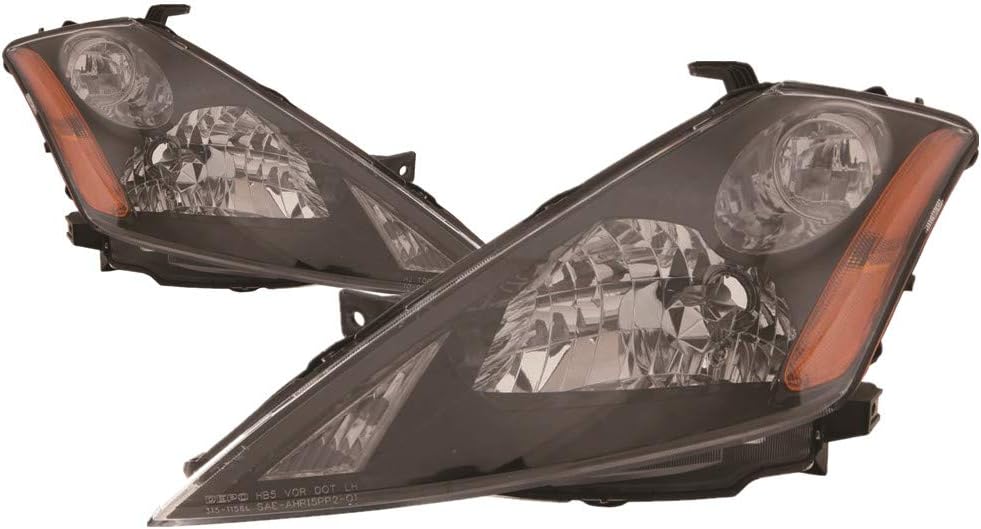 For Nissan Murano Headlight 2003 2004 2005 2006 2007 Driver Left And Passenger Right Side Driver and Passenger Side Headlamp Replacement