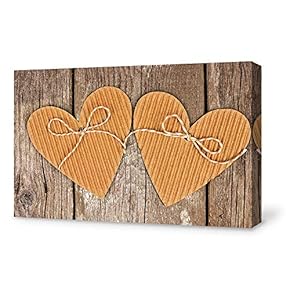 Canvas Prints Home Artwork Decoration Love Canvas Wall Art for Living Room, Bedroom - 12x18 inches