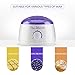 Wax Warmer E'YOBE Hair Removal Wax Warmer - 2018 Professional Painless Wax Pot Heater for Rapid Waxing of All Body, Face, Bikini Area, Legs(Blue)
