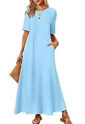 MEROKEETY Women's 2025 Spring Summer Casual Maxi