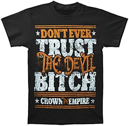 Crown the Empire Mens Don't Ever Trust The Devil T-Shirt S