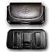 Premium Horizontal Leather Pouch Case with Belt Clip for Apple iPhone 4S 4-S