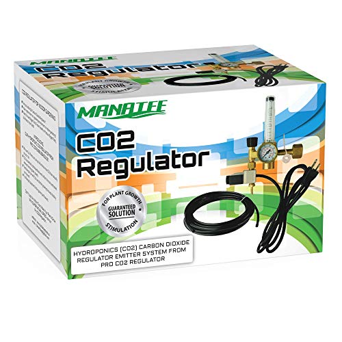 Co2 Regulator Hydroponics Emitter System with Solenoid Valve by Manatee Accurate and Easy to Adjust Flow Meter Made of Brass - Shorten up and Double Your Time for Harvesting! - Thumbnail 3