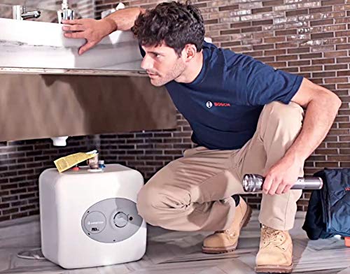 Bosch Electric Mini-Tank Water Heater Tronic 3000 T 7-Gallon (ES8)  - Eliminate Time for Hot Water - Shelf, Wall or Floor Mounted (Certified Refurbished) - Thumbnail 3