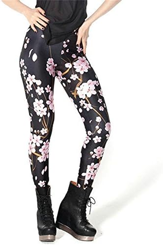 Hoyou Sexy Smooth Patterned Pants Slimming Tribal Galaxy Print Leggings For Women Girls Teen