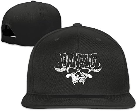 Unisex Plain Adjustable Danzig American Heavy Metal Band Skeletons Caps Beanies Hats